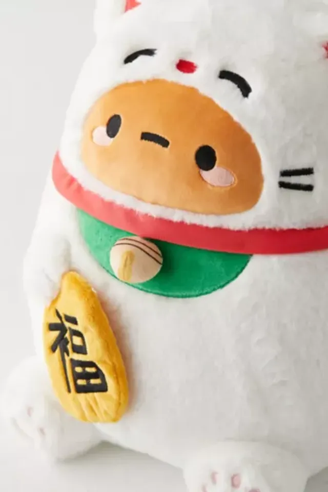 Smoko Tayto Potato Lucky Cat Plushie Keychain