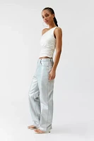 Pistola Cassie High-Waisted Straight Jean - Coated Prism