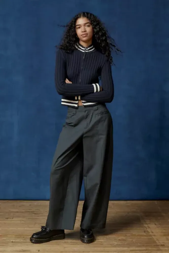 Urban Outfitters BDG Rickie Wide-Leg Trouser Pant