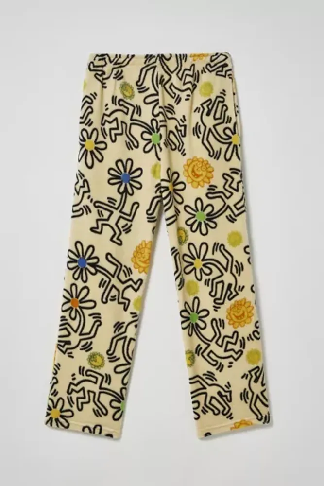 Keith Haring Dancing Flower Plush Lounge Pant