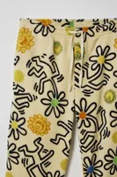 Keith Haring Dancing Flower Plush Lounge Pant