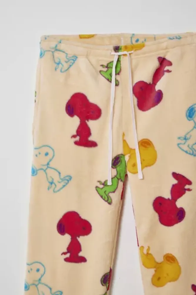 Urban Outfitters Peanuts Snoopy Plush Lounge Pant