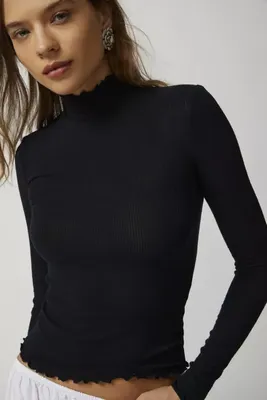 Out From Under Luna Mock Neck Top