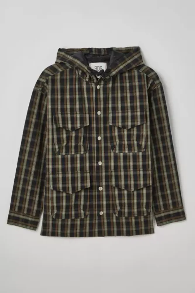 BDG Quilted Plaid Lined Shirt Jacket