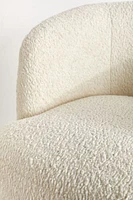 Dover Faux Sheepskin Swivel Chair