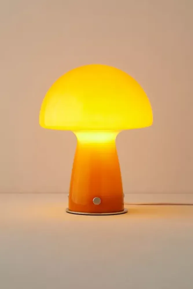 Valley Cruise Press Midcentury Mushroom Table Lamp