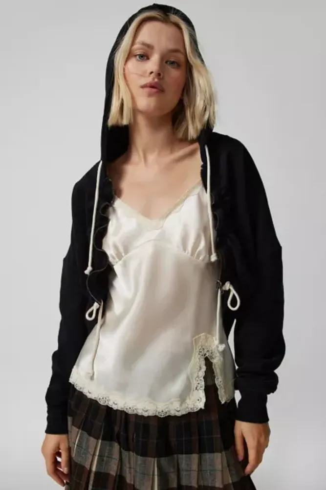 Urban Outfitters Out From Under Cuddle Fleece Zip-Through Hoodie
