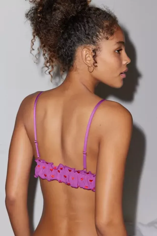 Urban Outfitters Out From Under Hera Faux Leather Bra