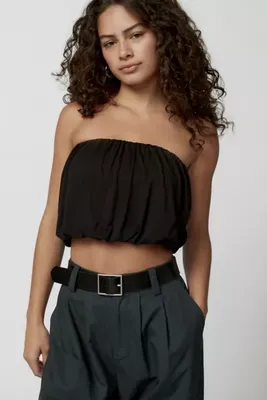 All Access V-Neck Cropped Top