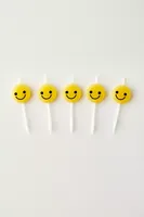 UO Happy Face Party Candle Set