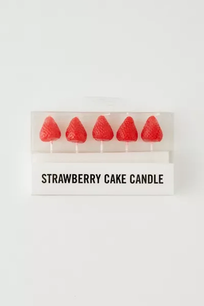 UO Strawberry Party Candle Set