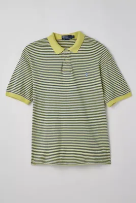Vintage Striped Polo Shirt