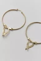 Serpenti Apparel UO Exclusive The Bow Hoop Earring