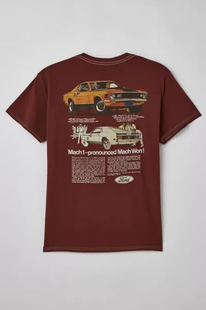 Ford Mustang Vintage Ad Tee