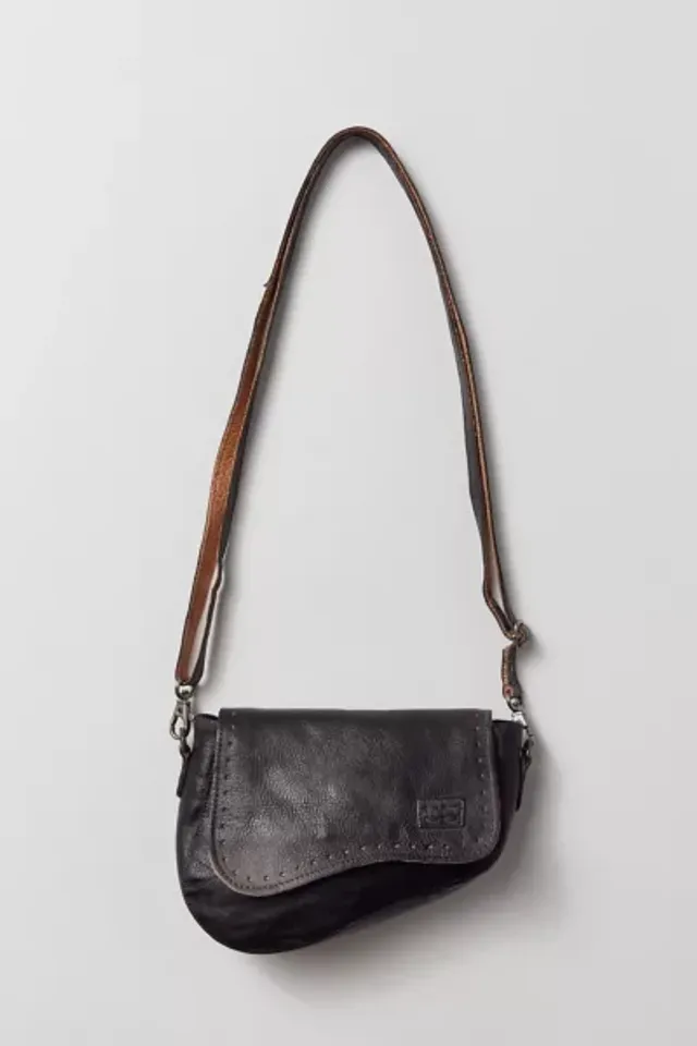 Bed Stu Tahiti Hobo Shaped Crossbody Leather Bag