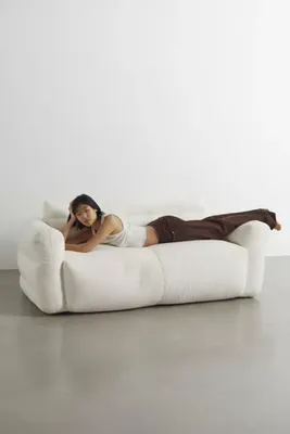 Matilda Boucle Bean Bag Sofa