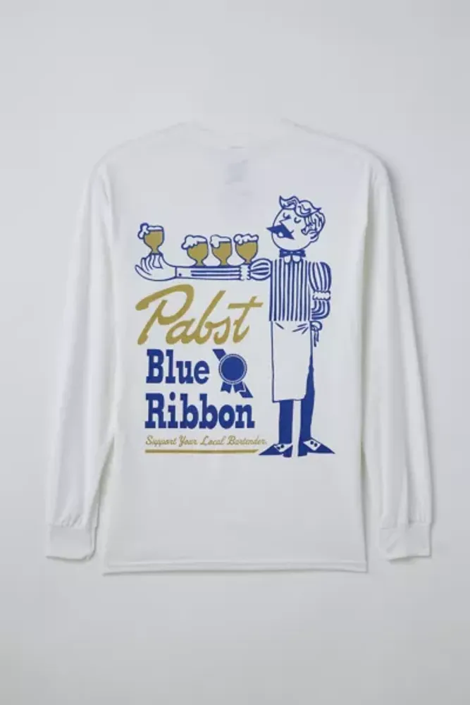 Pabst Blue Ribbon Bartender Long Sleeve Tee
