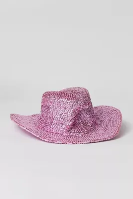 VIntage Sequin Cowboy Hat