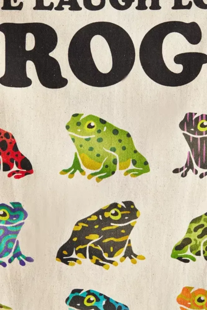 Live Laugh Love Frogs Tapestry
