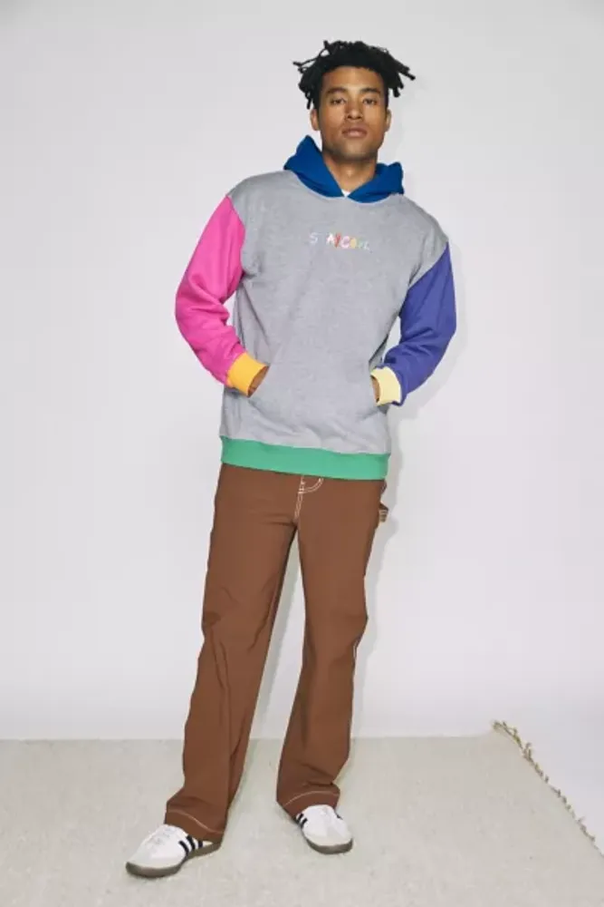 STAYCOOLNYC Colorblock Hoodie Sweatshirt