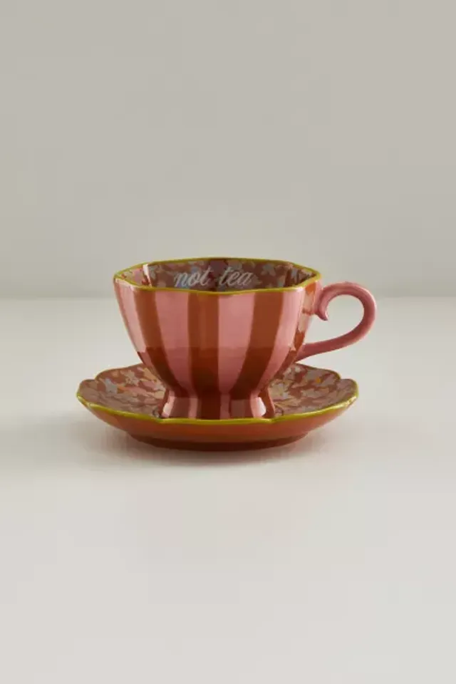 Lilypad Teacup and Saucer Set