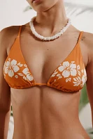 Billabong On Island Time Floral Bikini Top