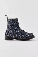 Dr. Martens 1460 Butterfly Print Suede Lace-Up Boot