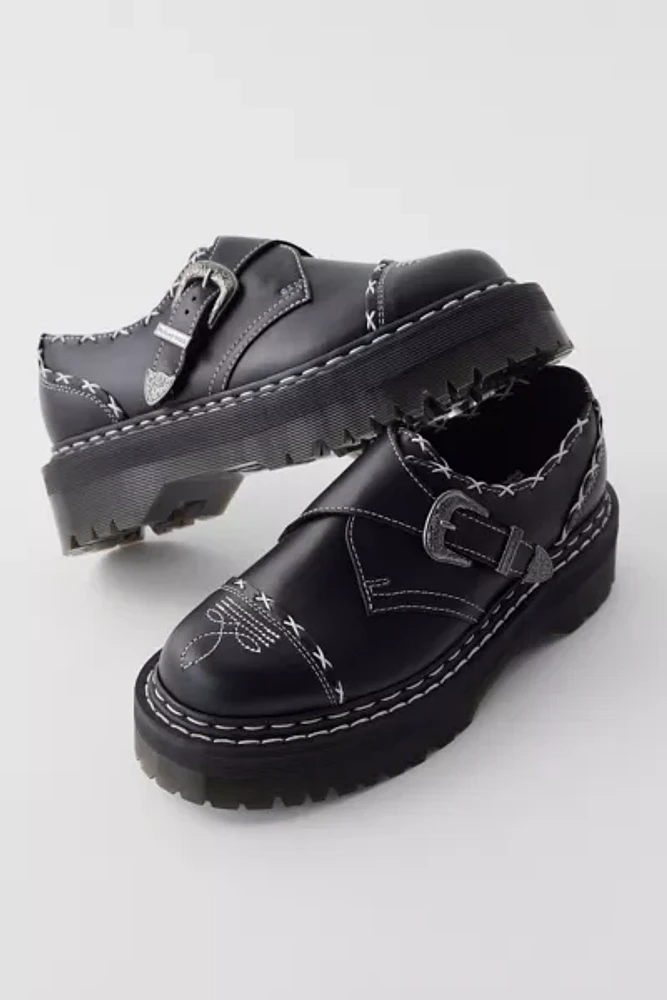 Dr. Martens Gothic Americana Monk Strap Quad Shoe