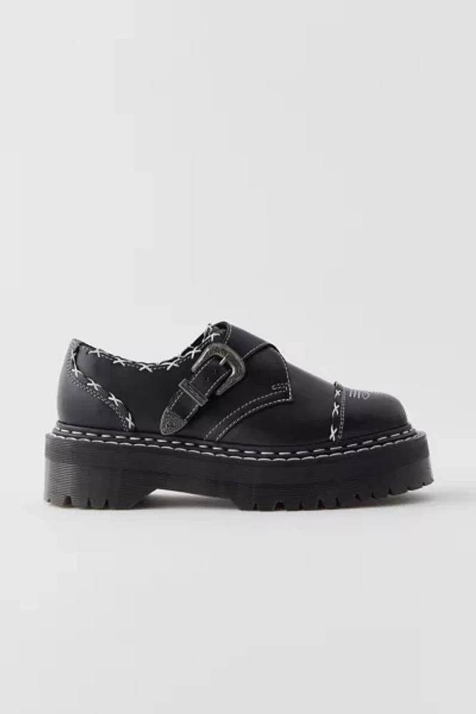 Dr. Martens Gothic Americana Monk Strap Quad Shoe