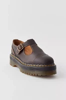 Dr. Martens Bethan Arc Crazy Horse Leather Platform Mary Jane Shoes