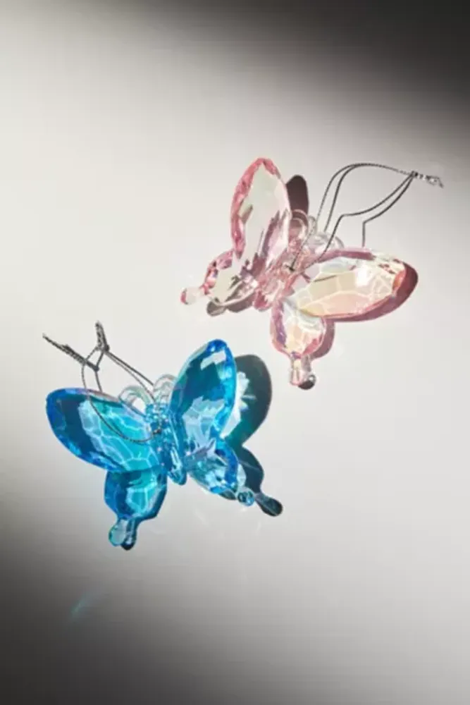 Iridescent Butterfly Ornament