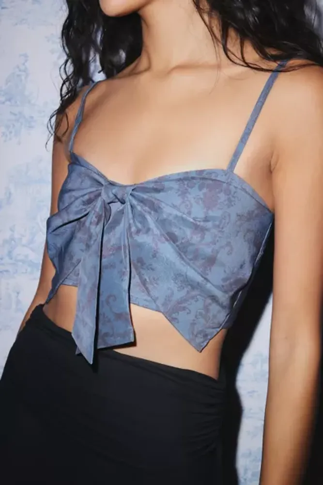 Urban Outfitters Kimchi Blue Cher Satin Lace-Trim Cami 45.00