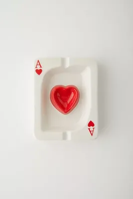 A Shop Of Things Ace Of Hearts Ashtray