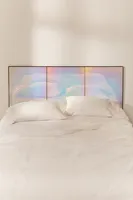 Rainbow Iridescent Headboard