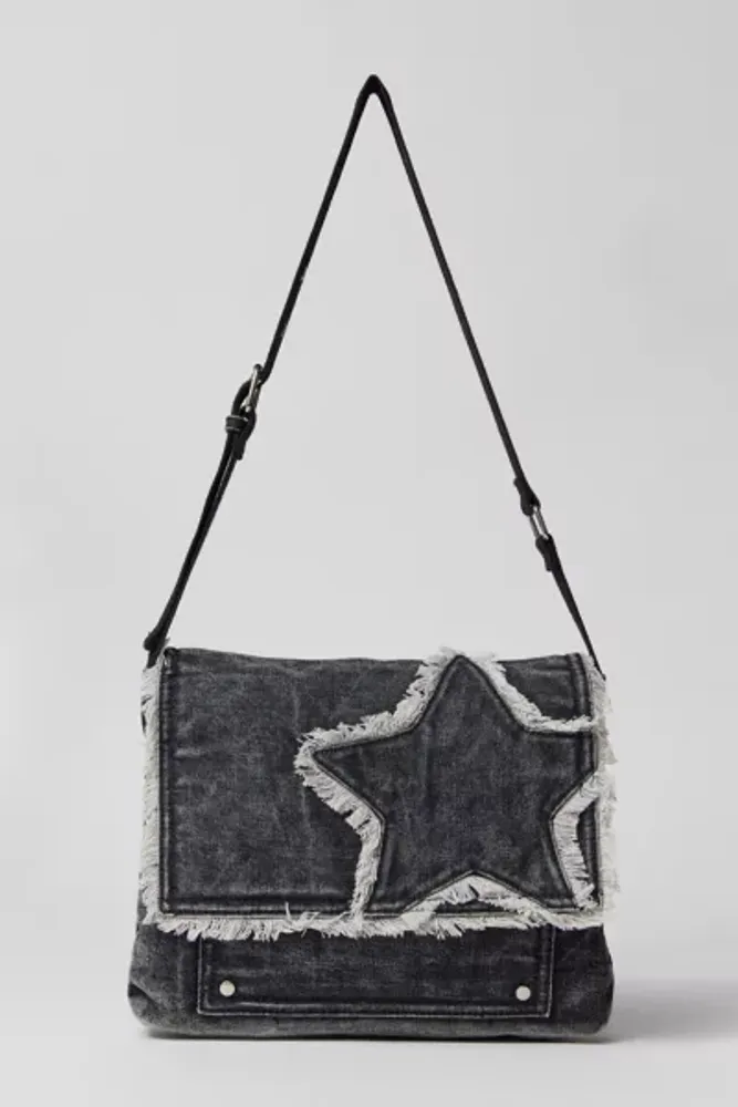 BDG Mini Denim Duffle Crossbody Bag