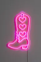 Cowgirl Boot Neon Sign