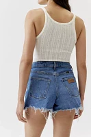 Wrangler Mid-Rise Denim Micro Short