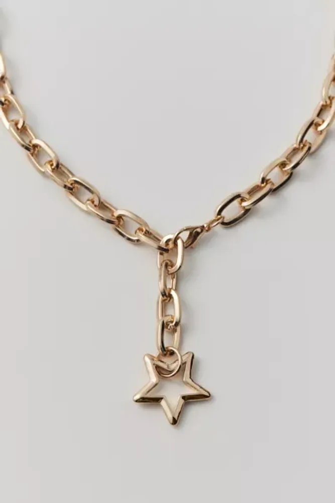 Star Chain Toggle Necklace