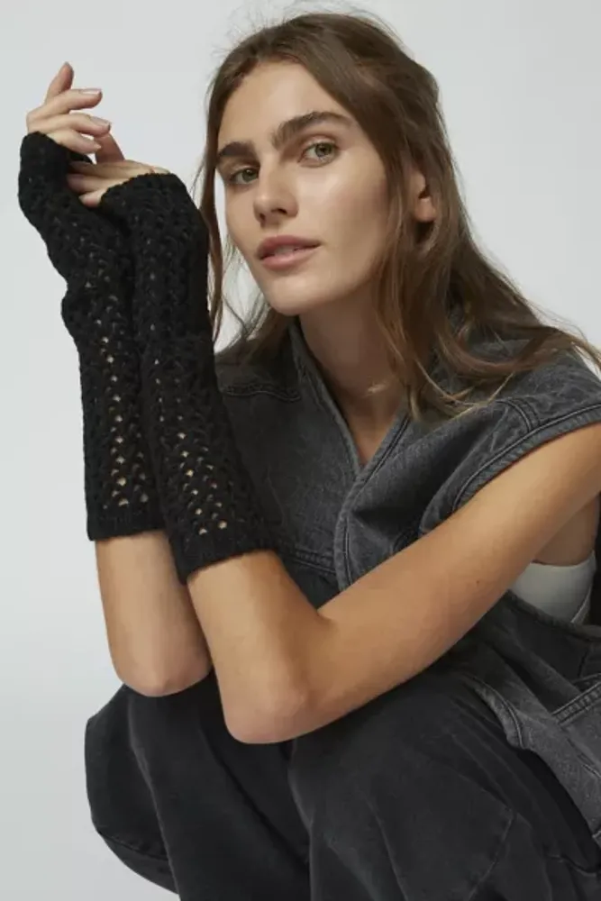 Urban Outfitters Cozy Netted Knit Arm Warmer