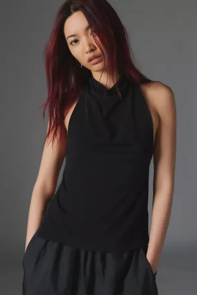 Silence + Noise Aliza Mock Neck Tank Top  Urban Outfitters Australia -  Clothing, Music, Home & Accessories