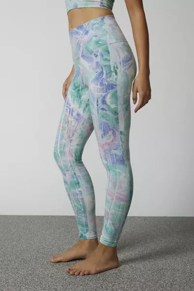 Electric & Rose Sunset Tie-Dye Legging