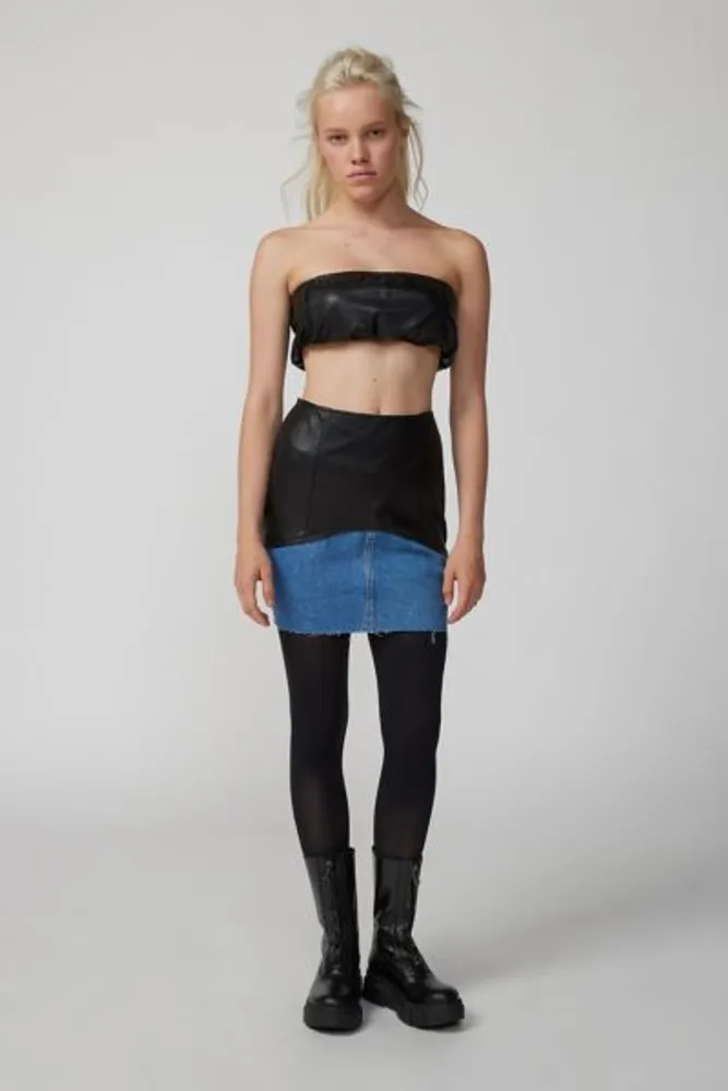 Urban Renewal Remade Leather Tube Top
