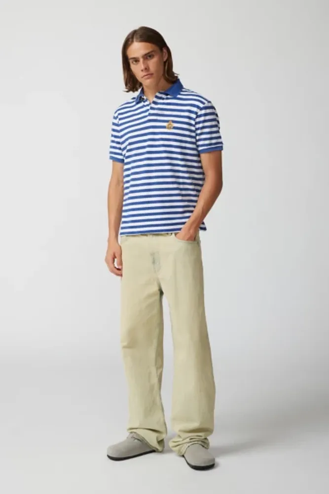 Urban Renewal Remade Striped Clean Finish Cropped Collared Shirt