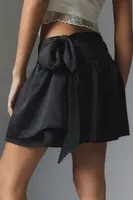 Motel Habema Satin Mini Skirt