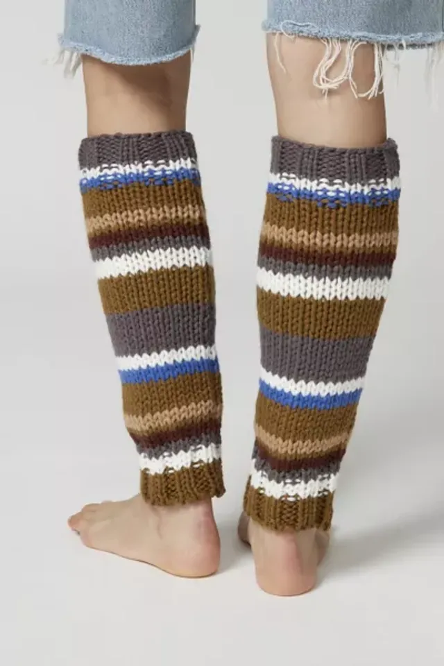 Urban Outfitters UO Jaxon Striped Leg Warmer