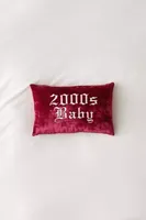 Y2K Baby Throw Pillow