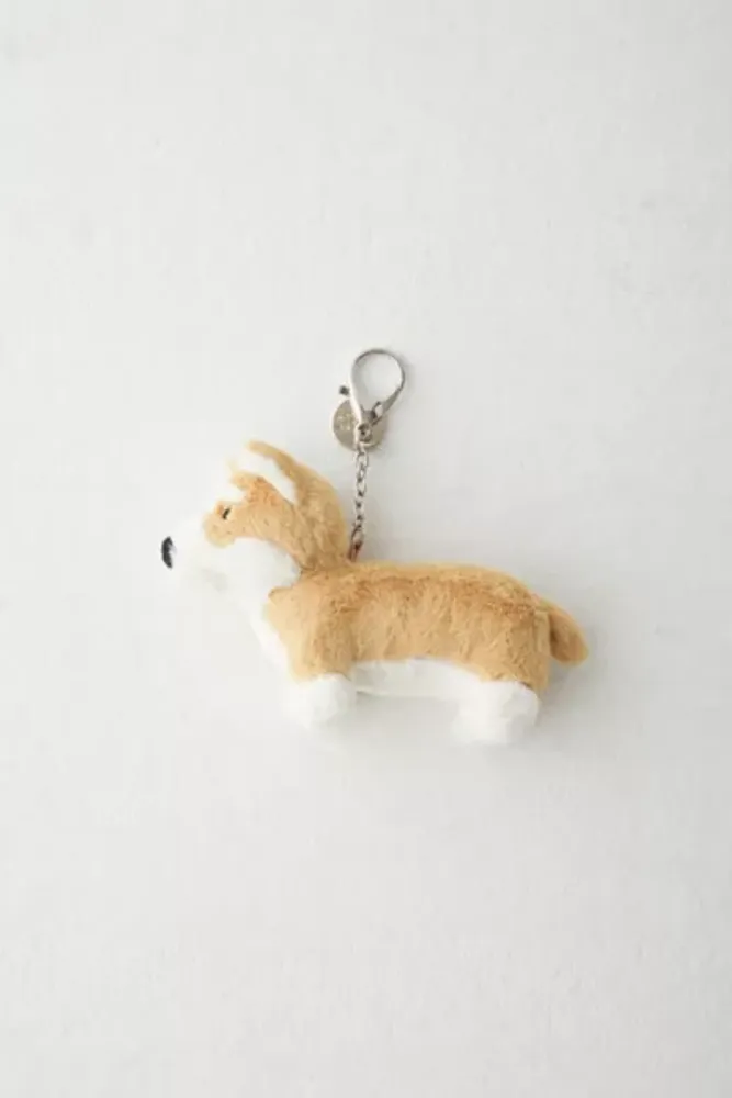 Jellycat Betty Corgi Plushie Bag Charm Keychain