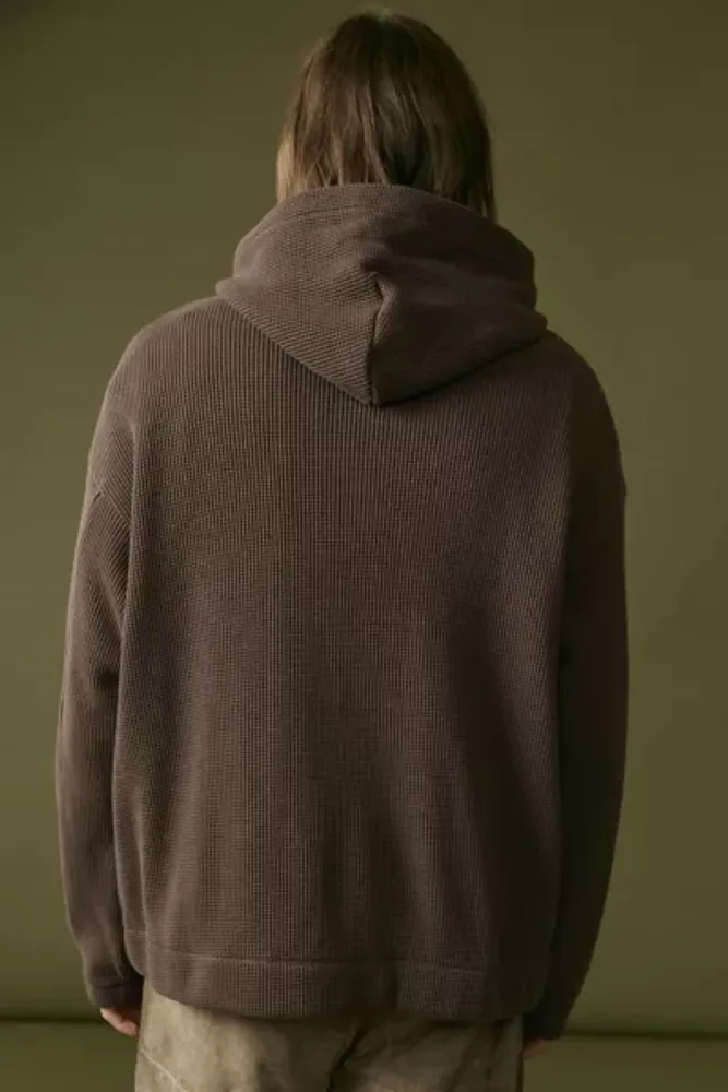 Urban Outfitters Standard Cloth Byron Thermal Hoodie Sweatshirt