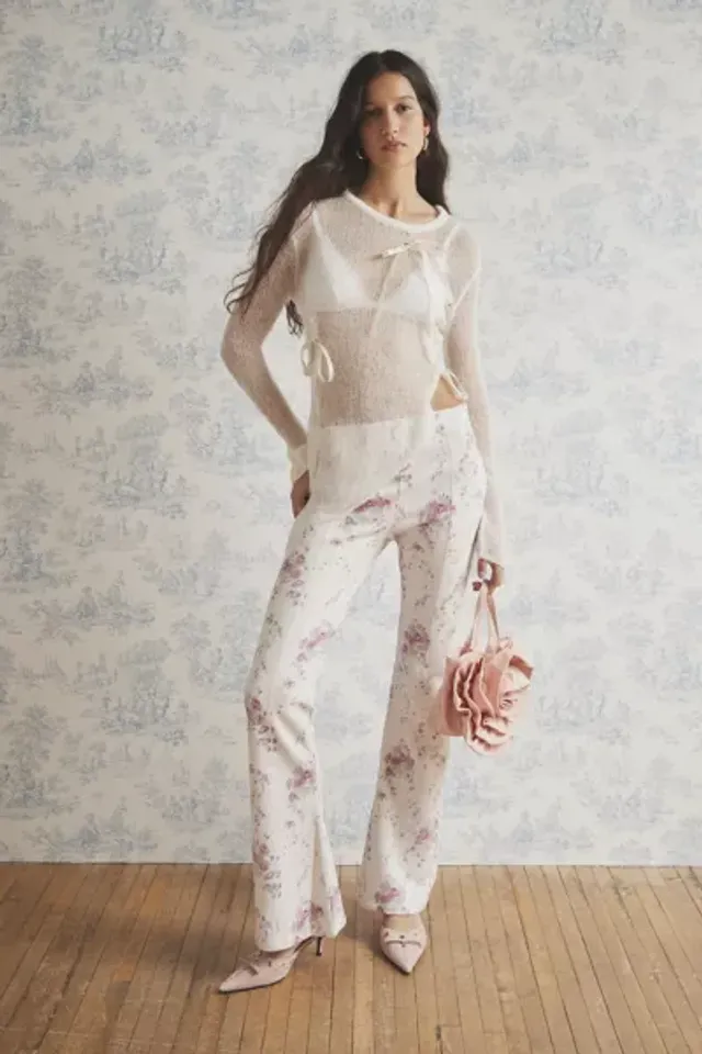 Out From Under Lace Flare Pant