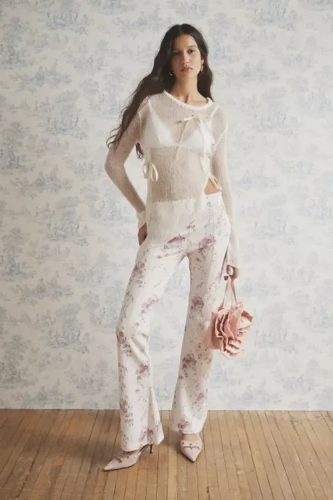 Out From Under Lace Flare Pant